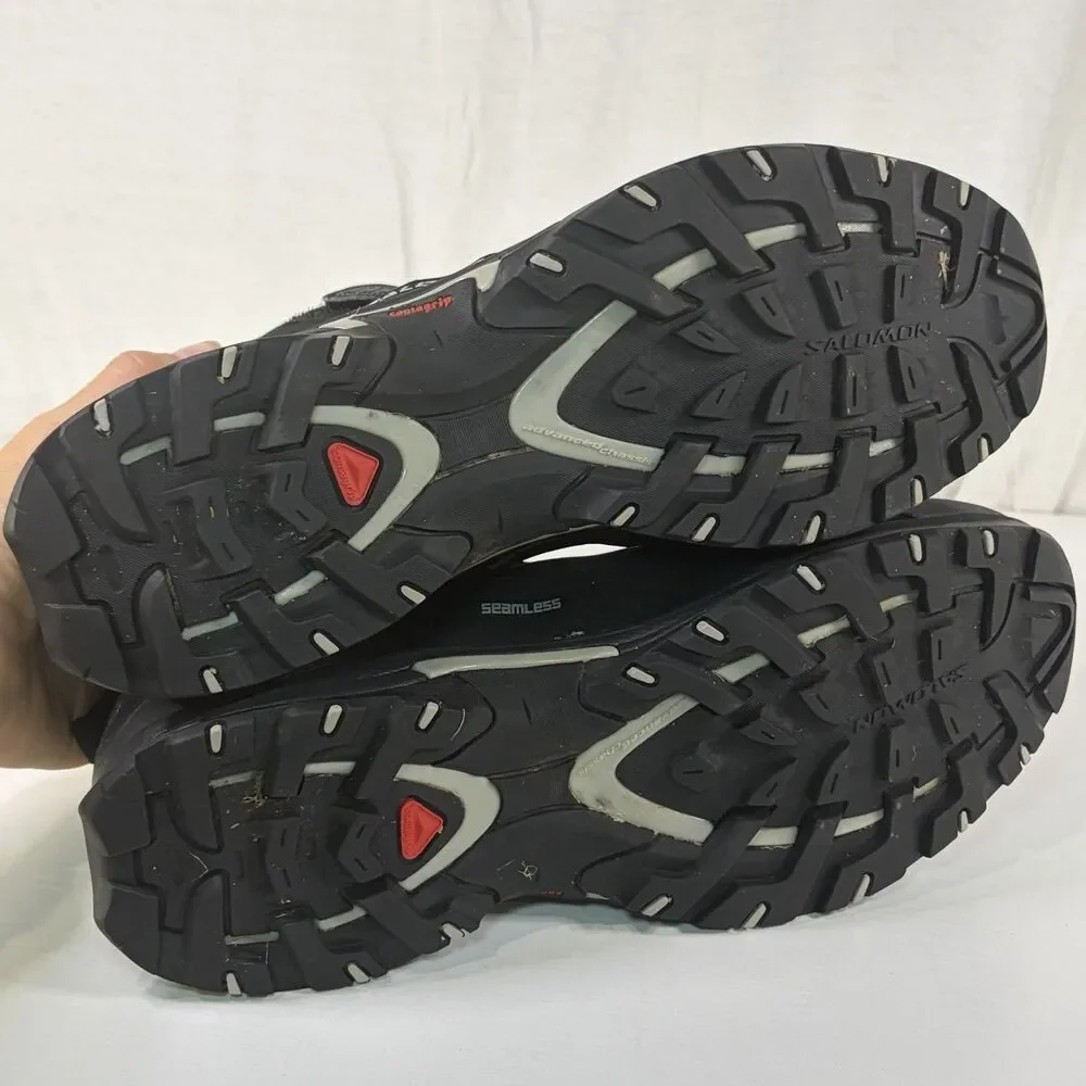 Salomon Deemax 3 Mens 11.5 Soft Shell Dry Thinsulate Trail Hiking Boots Black